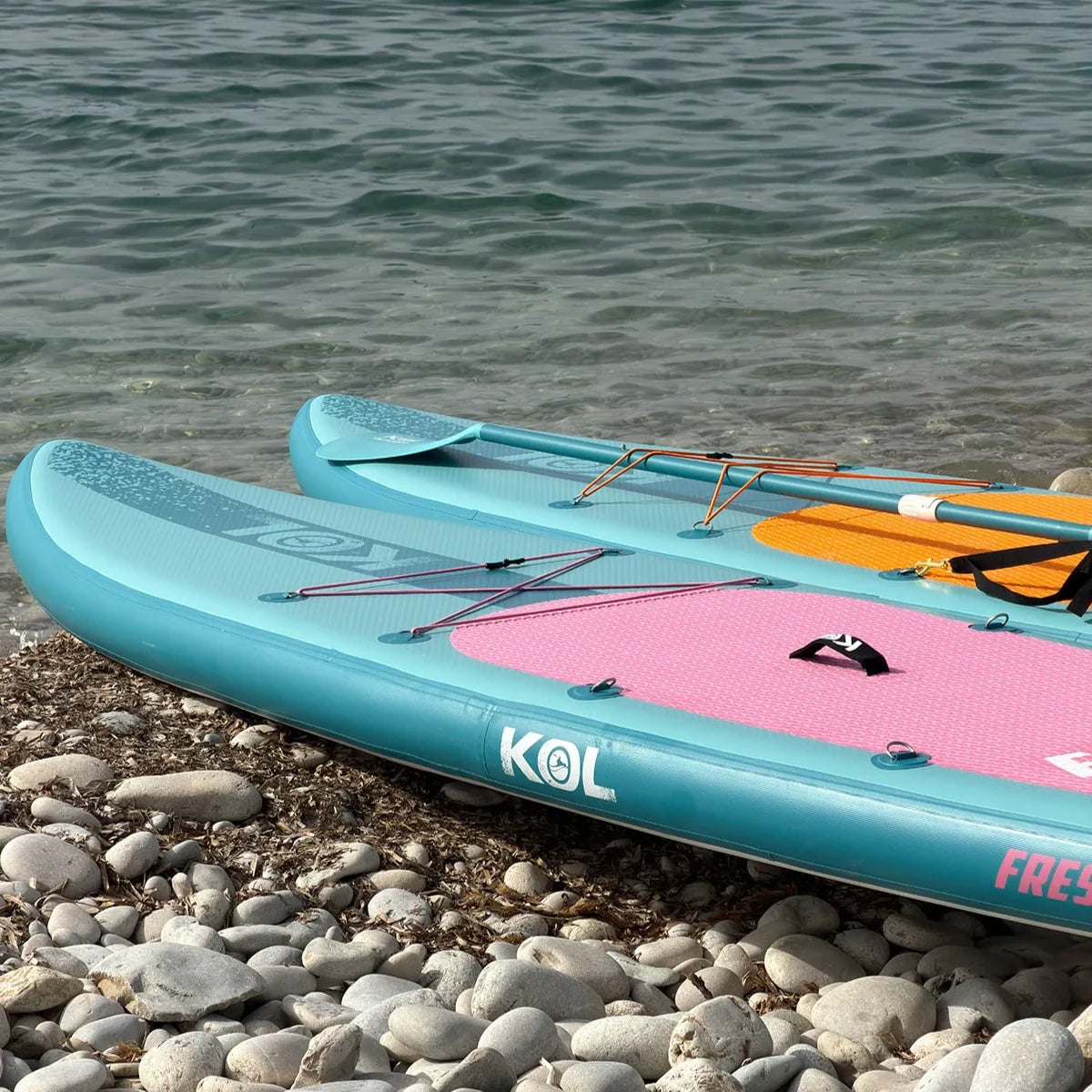 Paddle Surf Hinchable Kol Outdoor FRESH 11' 6" - Full Pack Blue/Pink