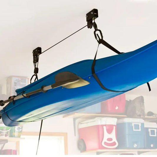 Soporte o sistema de poleas techo para Kayak
