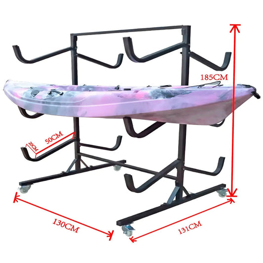 Expositor Stand para 6 Kayaks