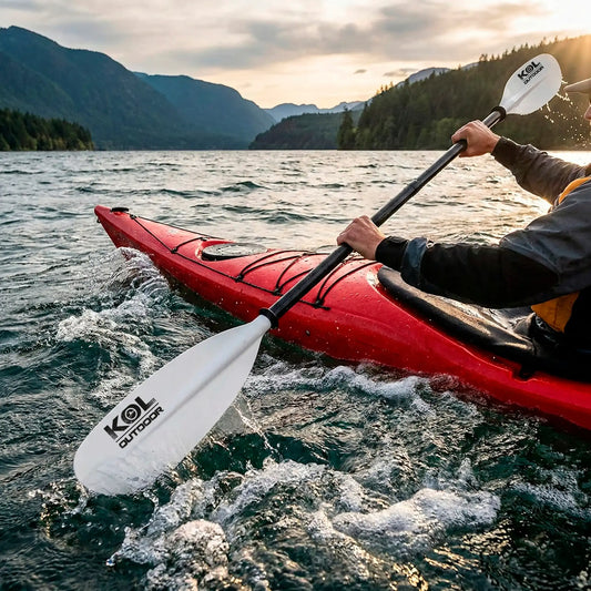 Remo Kayak Fibra de Vidrio Kol Outdoor Telescopico 210-220 cm