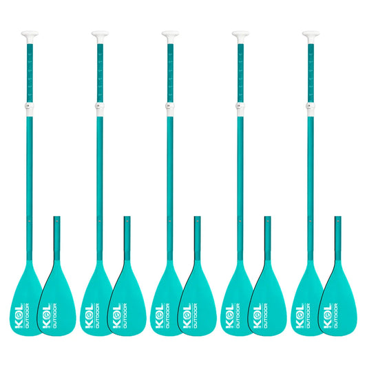 Pack 5 Palas Doble Uso Paddle Surf y Kayak