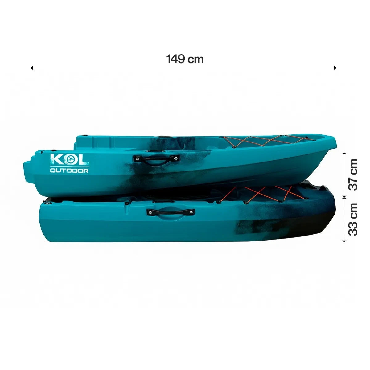 Dentex One Kayak modular a pedales KOL Outdoor