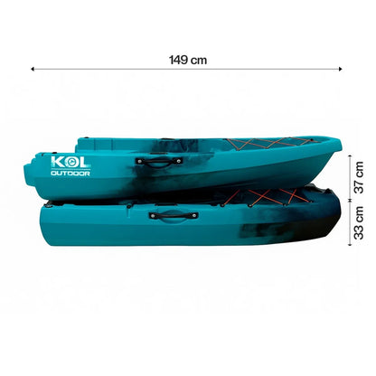Dentex One Kayak modular a pedales KOL Outdoor
