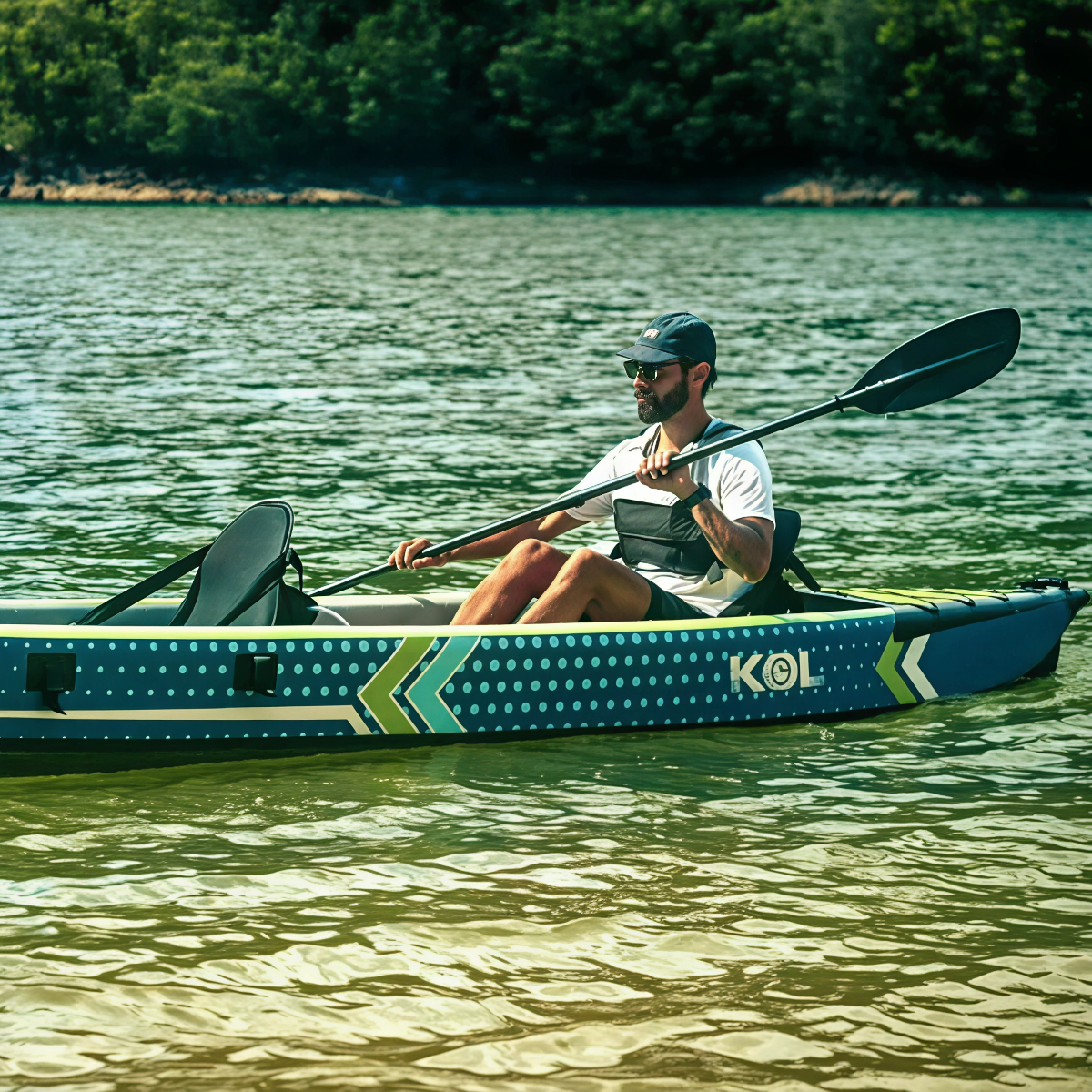 Glider 470 Kayak Doble Drop Stitch