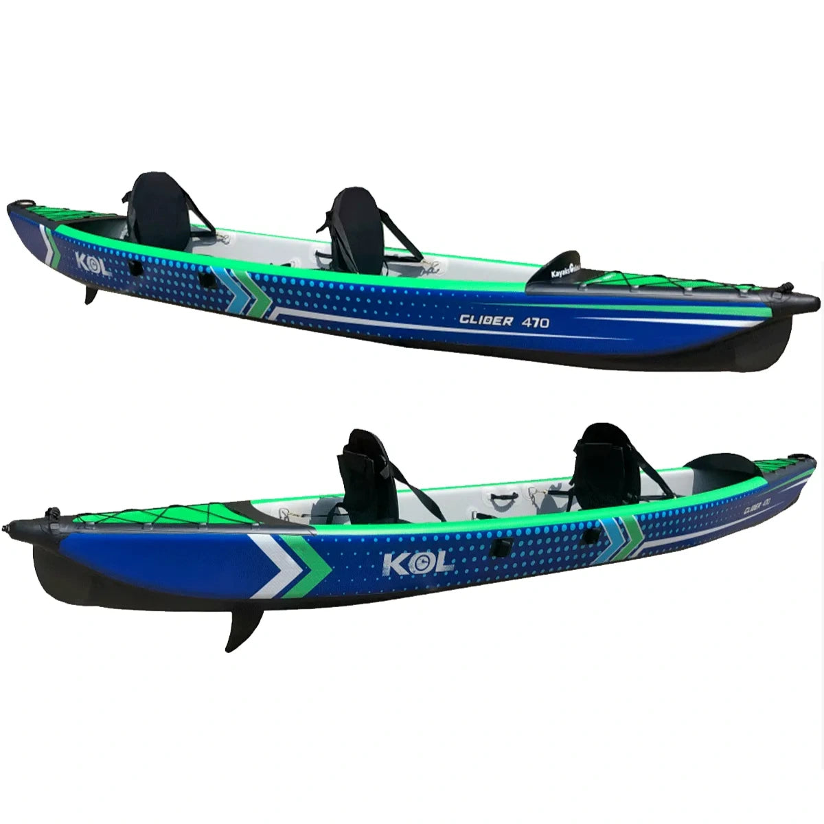 Glider 470 Kayak Doble Drop Stitch