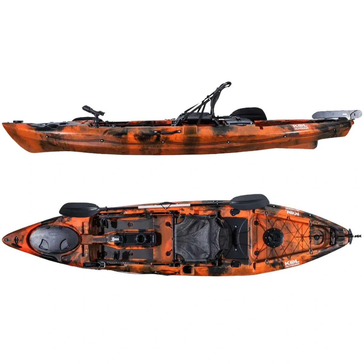 Big Pro Angler 12 Kayak de Pesca Kol Outdoor