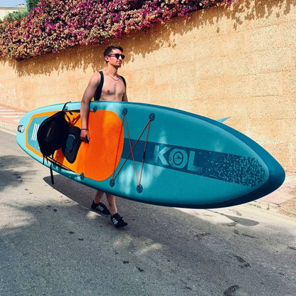 Paddle Surf Hinchable Kol Outdoor FRESH 11' 6" - Full Pack Blue/Orange