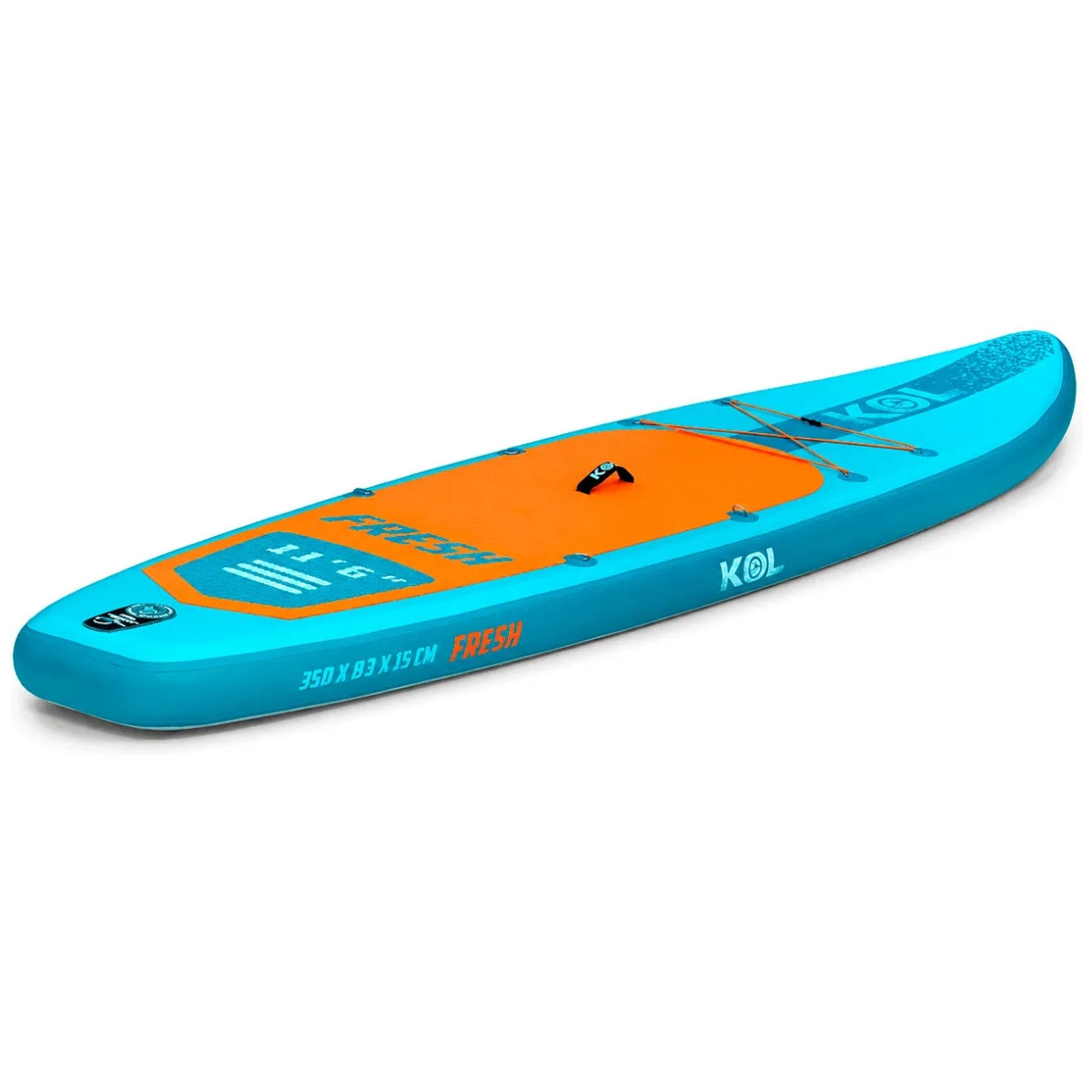 Paddle Surf Hinchable Kol Outdoor FRESH 11' 6" - Full Pack Blue/Orange