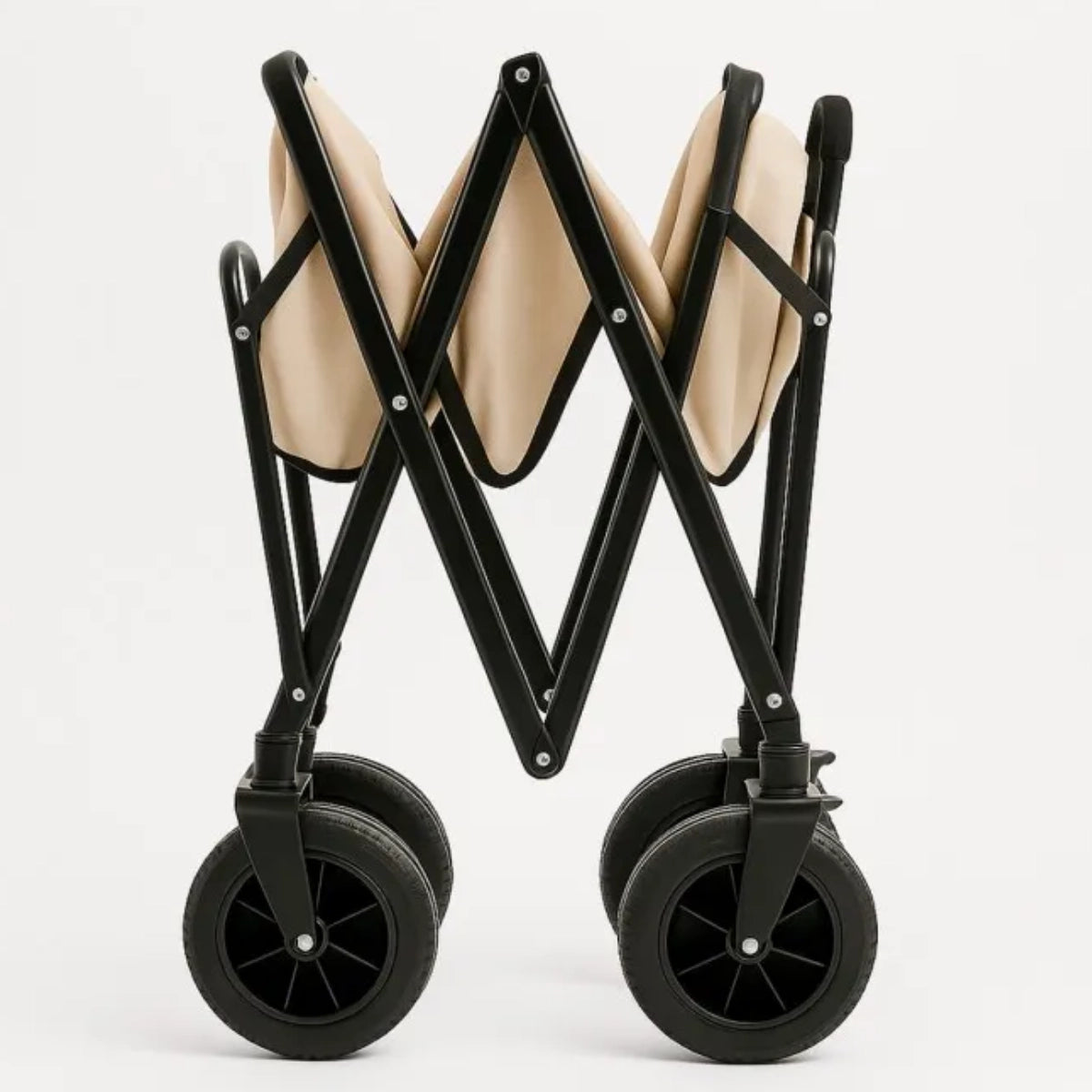 Carro plegable Playa y Camping (4 ruedas - 120 kg)