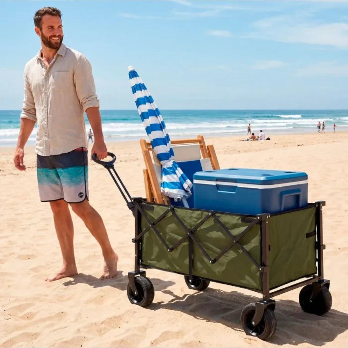 Carro Plegable Camping Kol Outdoor 150L