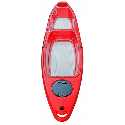 Aquavista Kayak Doble con Fondo Transparente Kol Outdoor