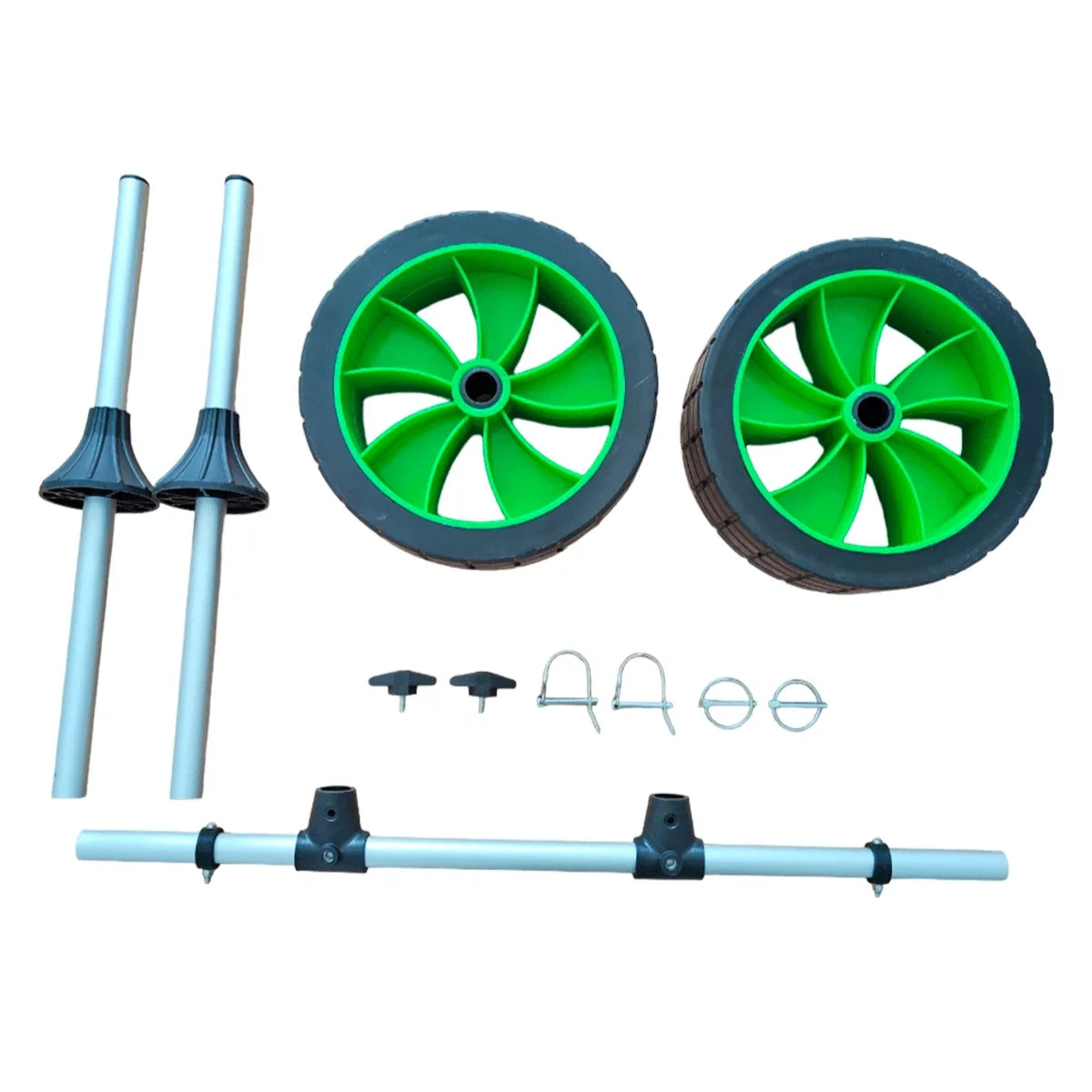 Carro kayak autovaciable ruedas anchas CKA08