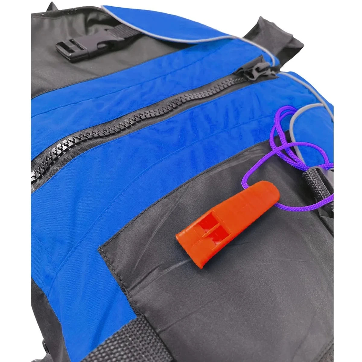 Chaleco salvavidas pecho con silbato y bolsillos KOL OUTDOOR