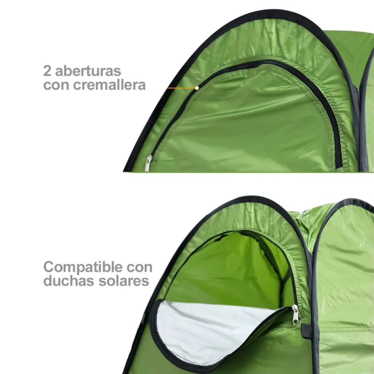 Tienda y Ducha Cambiador para playa 150x150 cm