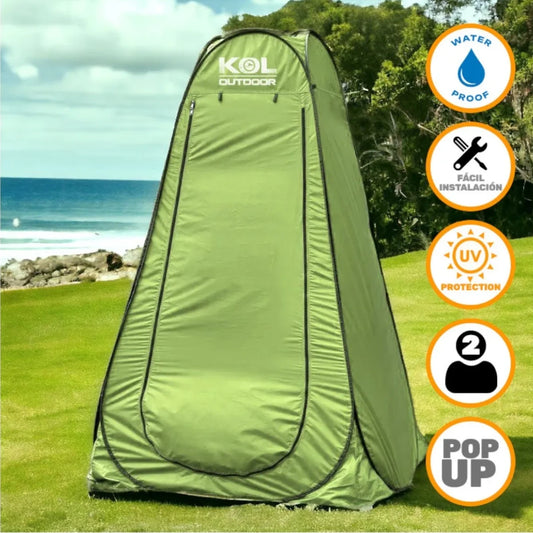 Tienda y Ducha Cambiador para playa 150x150 cm