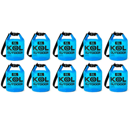 Pack 10 Bolsas Estancas Translucidas de 5 Litros