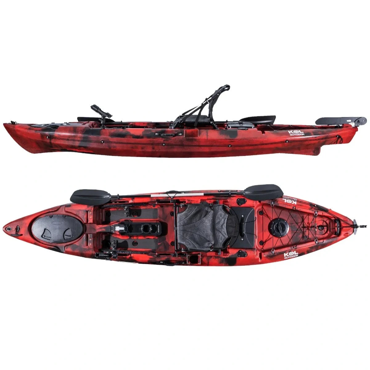 Big Pro Angler 12 Kayak de Pesca Kol Outdoor