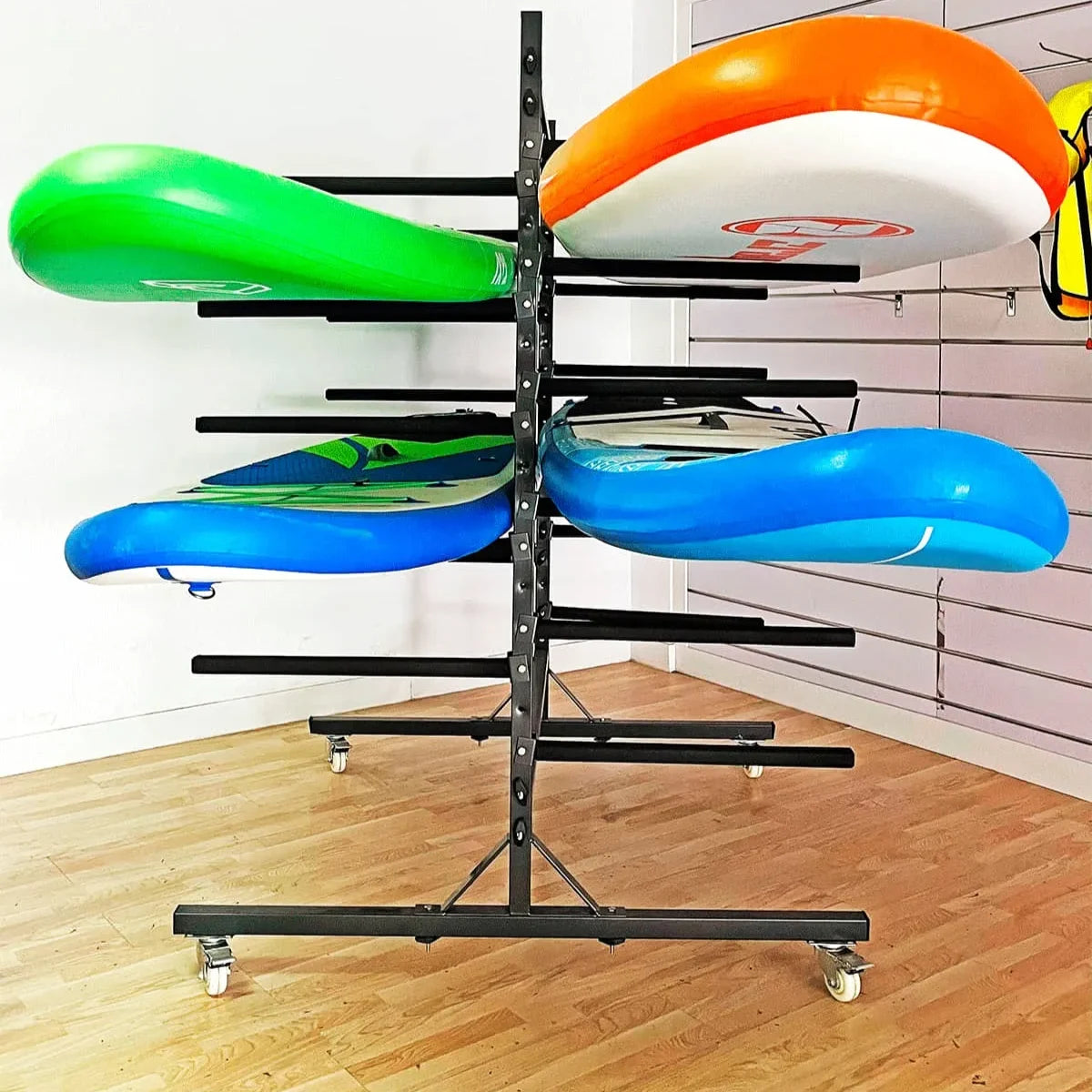 Stand Expositor para 10 Tablas Surf o Paddle Surf