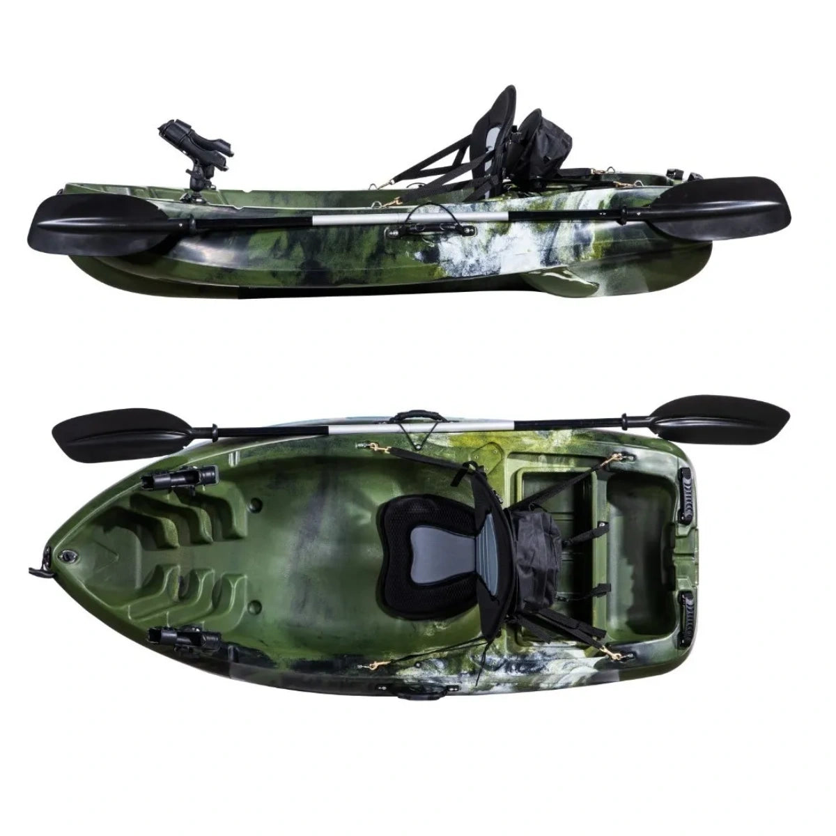 Kayak Pesca Ripper 200 Pantanos y Rios Kol Outdoor