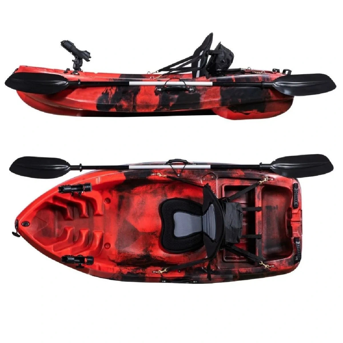 Kayak Pesca Ripper 200 Pantanos y Rios Kol Outdoor