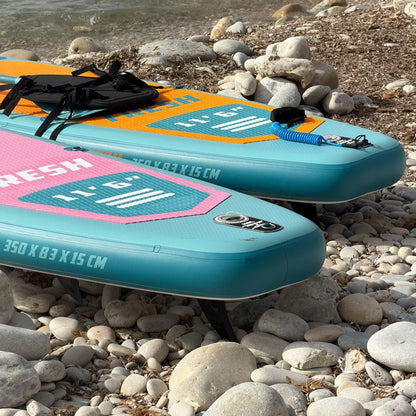 Paddle Surf Hinchable Kol Outdoor FRESH 11' 6" - Full Pack Blue/Orange