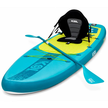 Paddle Surf Hinchable Kol Outdoor FRESH 11' 6" - Full Pack Blue/Yellow