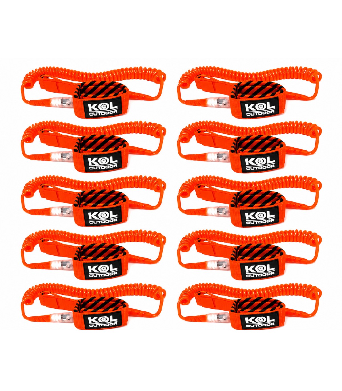 Pack 10 Leash Paddle Surf