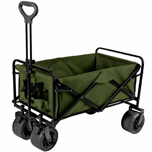 Carro plegable Playa y Camping (4 ruedas - 120 kg)