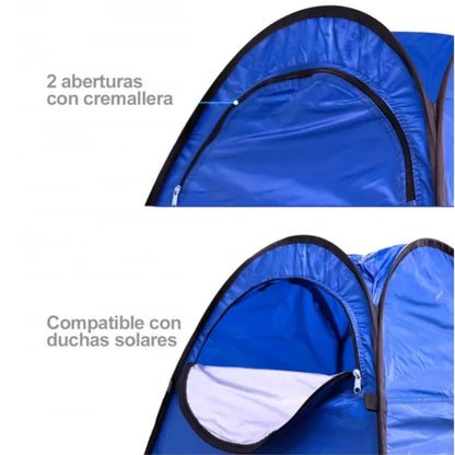 Tienda Ducha y Cambiador para Playa 120x120cm