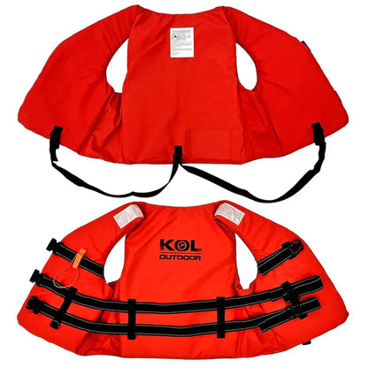 5 Chalecos Rojos Pack Empresas