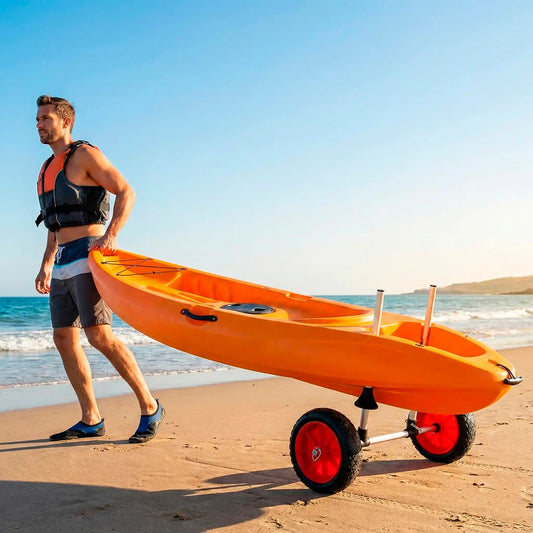 Carro de transporte para kayaks autovaciables Kol Outdoor CKA01