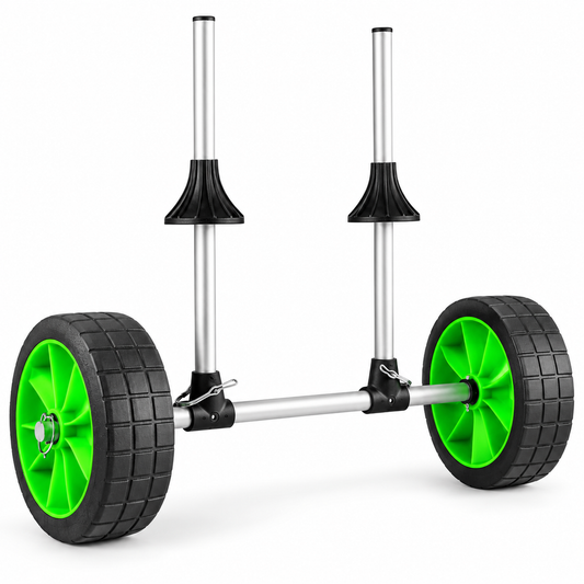 Carro kayak autovaciable ruedas anchas CKA08
