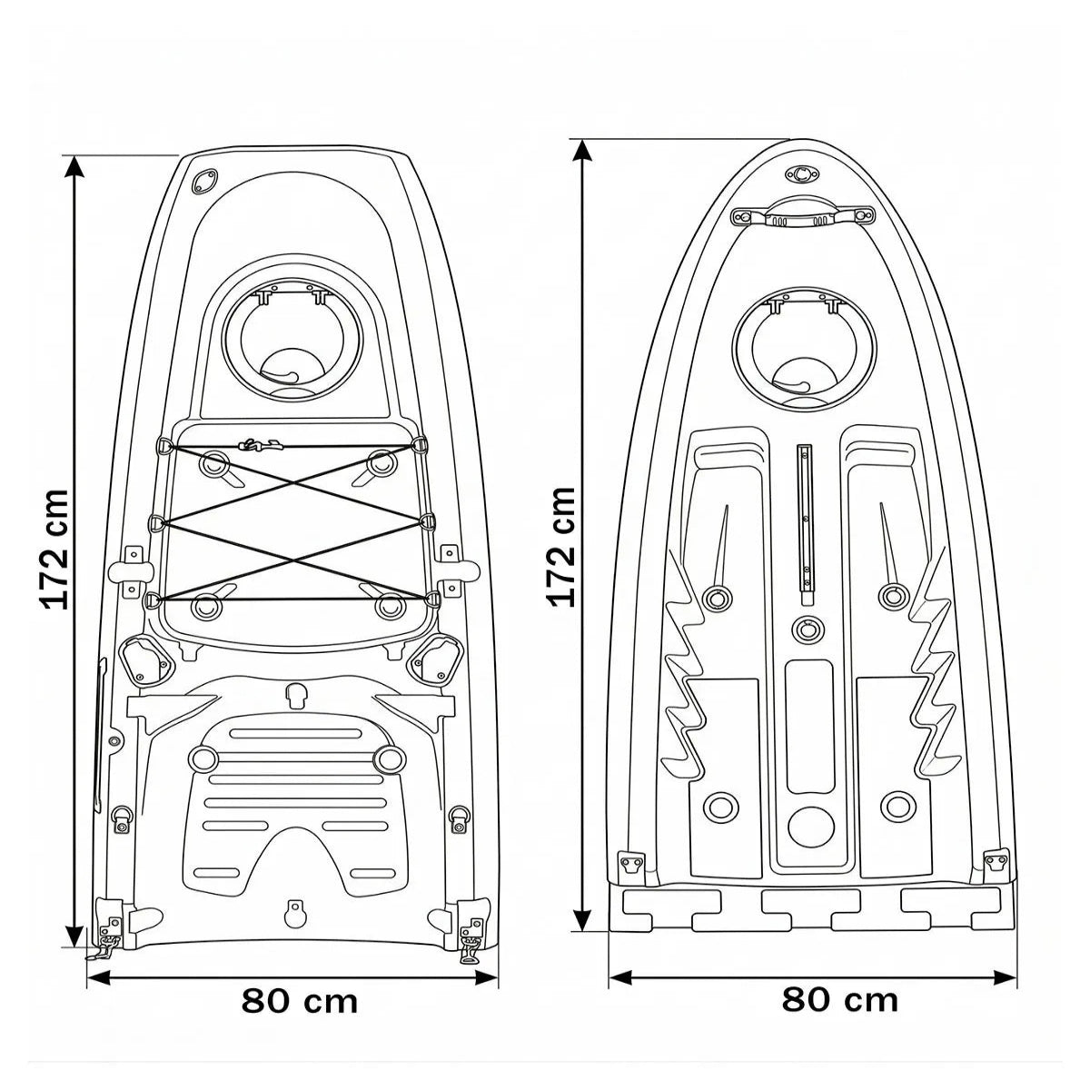 Falco Combo 11 Kayak Modular Kol Outdoor