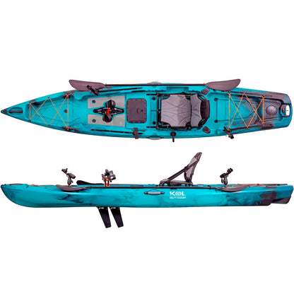 Fisher Pro 12 Kayak a pedales Kol Outdoor