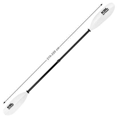 Remo Kayak Fibra de Vidrio Kol Outdoor Telescopico 210-220 cm