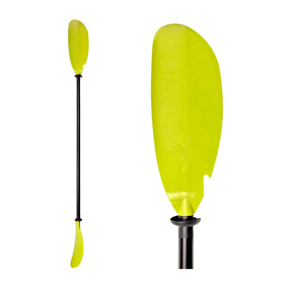 Pack 12 Remos Kayak 1 pieza Aluminio Naranja