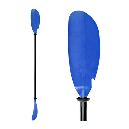 Pack 12 Remos Kayak 1 pieza Aluminio Naranja