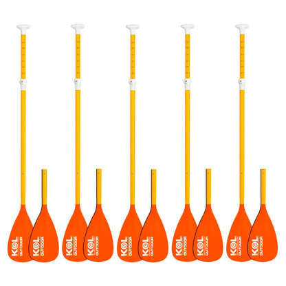 Pack 5 Palas Doble Uso Paddle Surf y Kayak