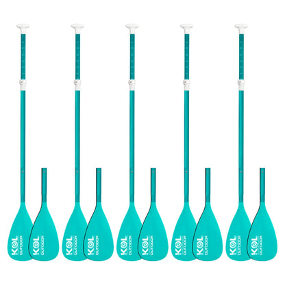 Pack 5 Palas Doble Uso Paddle Surf y Kayak