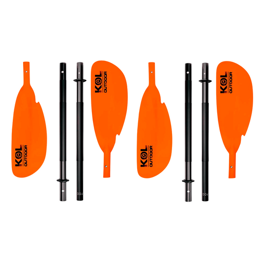 Pack 2 Palas Kayak 4 piezas Kol Outdoor