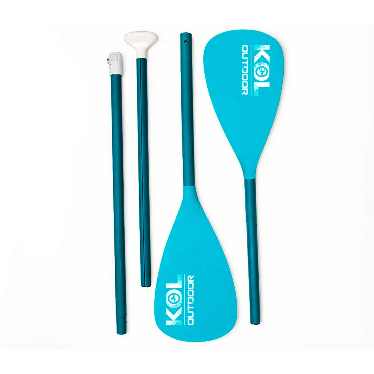 Pala Híbrida Kol Outdoor Doble Uso Kayak Paddle Surf