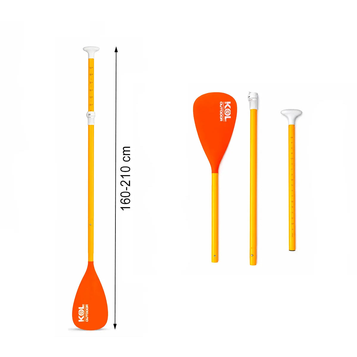 Pala Paddle Surf Kol Outdoor Basic 3 Piezas