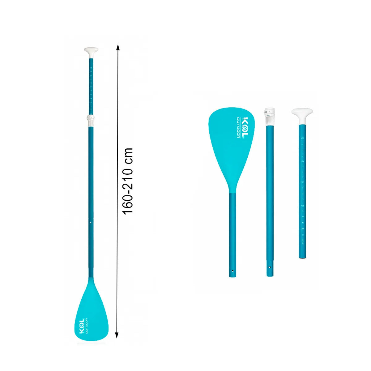 Pala Paddle Surf Kol Outdoor Basic 3 Piezas