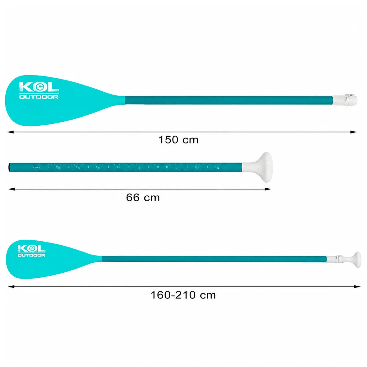 Pala Paddle Surf Kol Outdoor 2 piezas