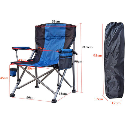 Pack 2 Sillas Plegables Camping Oxford 600D