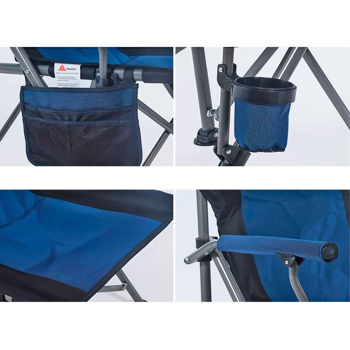 Pack 2 Sillas Plegables Camping Oxford 600D