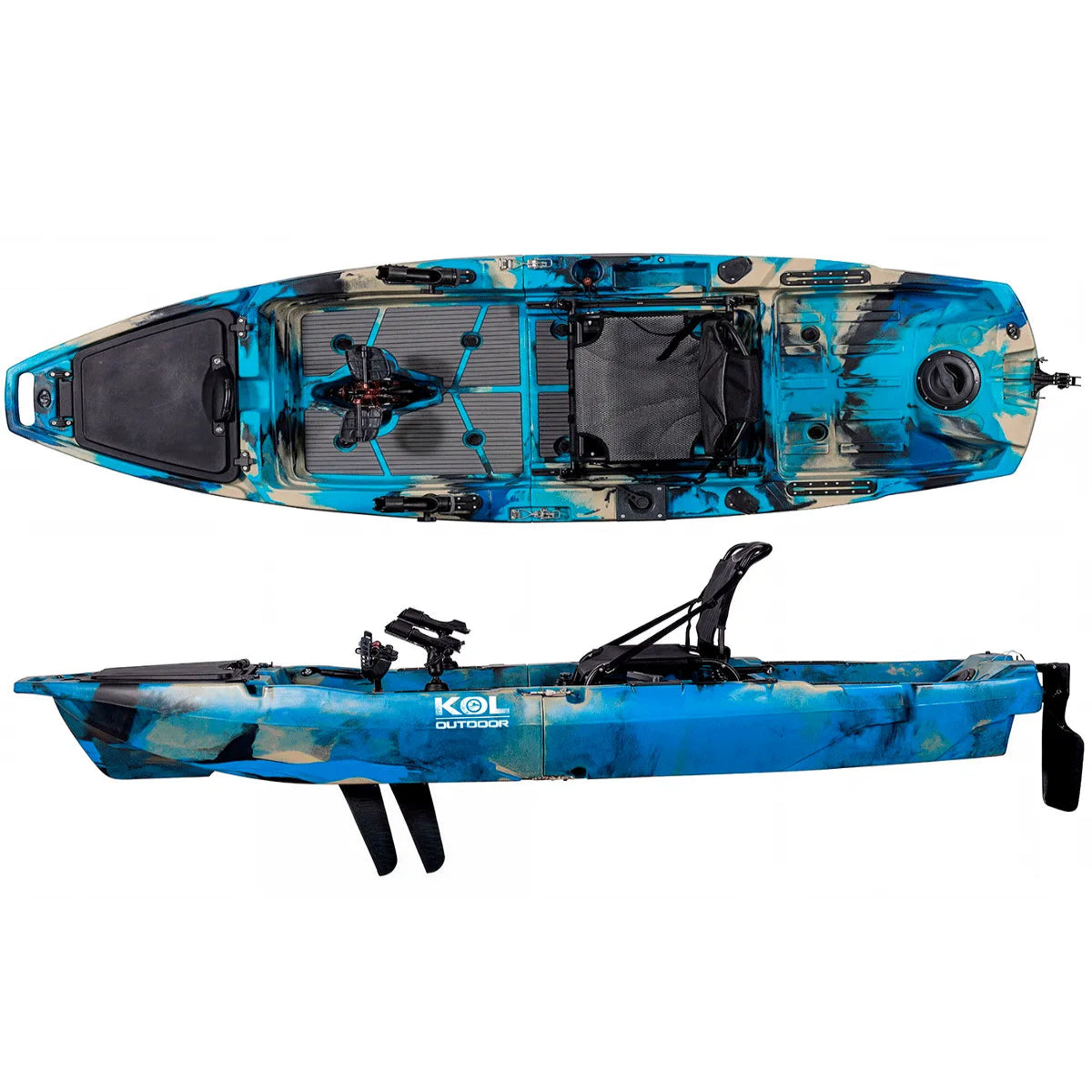 Whale One Kayak Modular a pedales Kol Outdoor