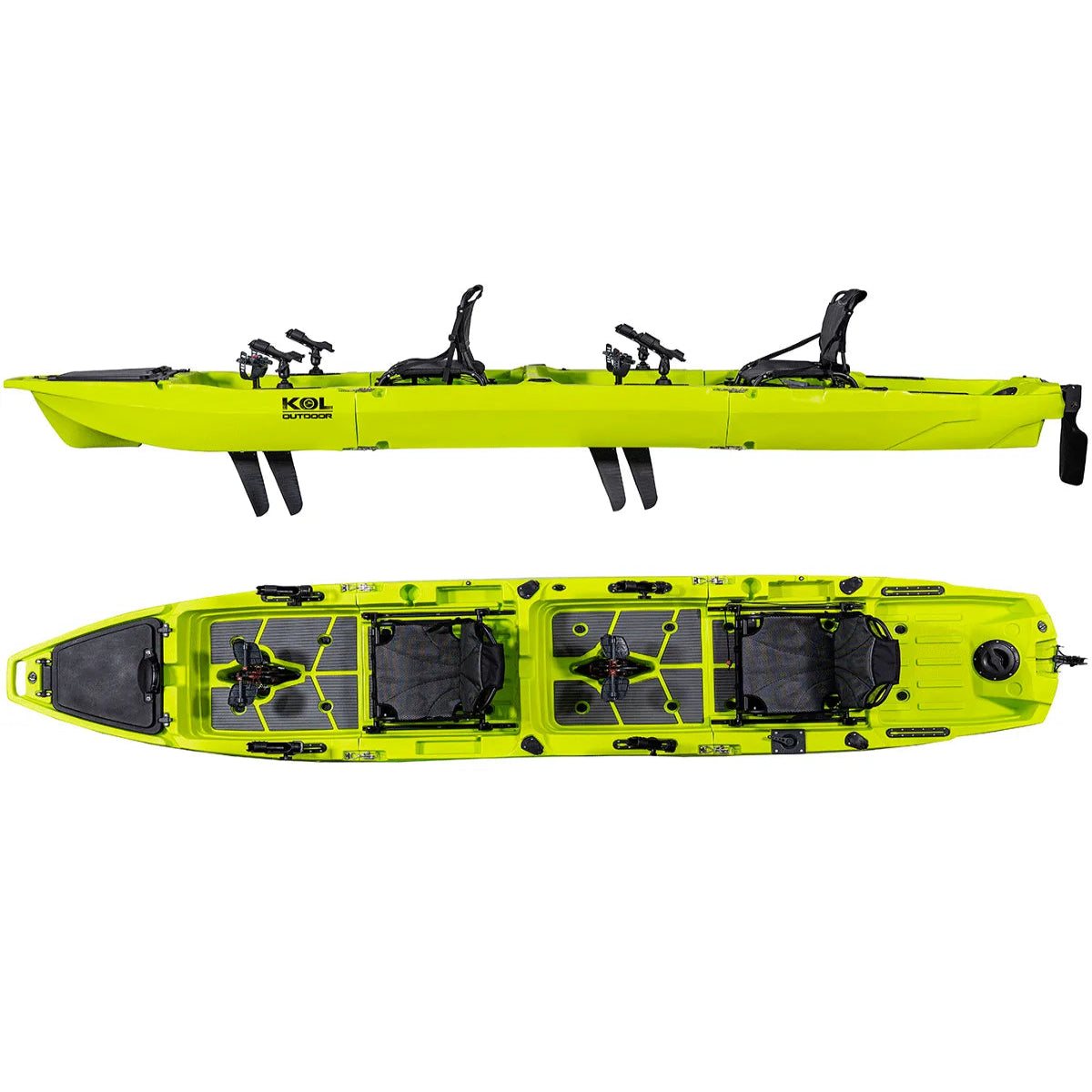 Whale Two Kayak Modular a pedales Kol Outdoor